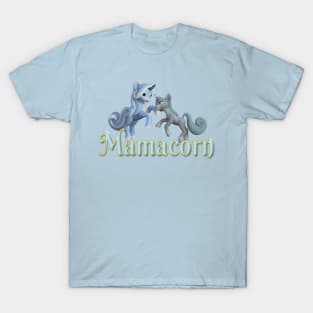 Mamacorn mom and baby Unicorn T-Shirt